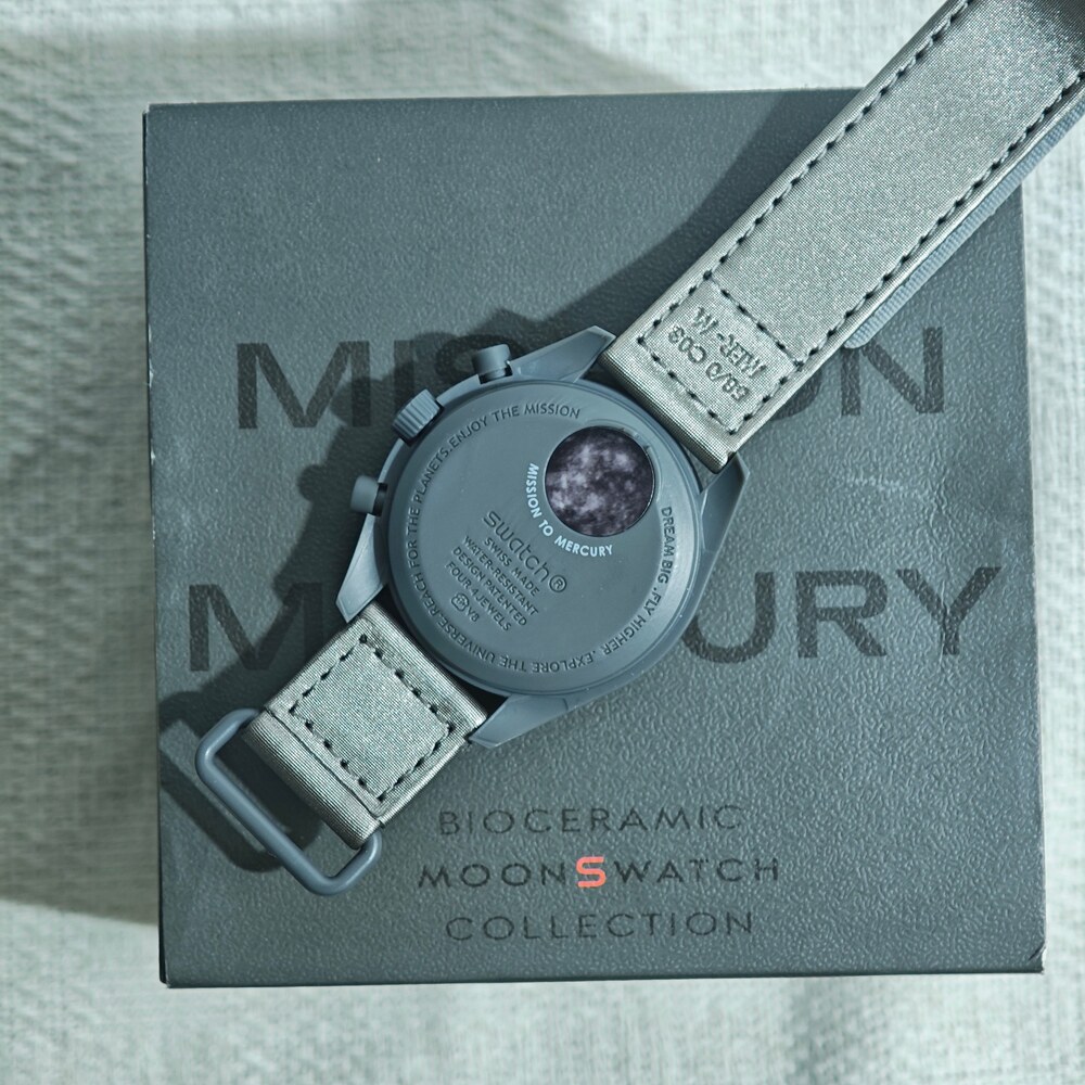 Swatch X Omega Moonswatch Mission To Mercury Watch - Gem